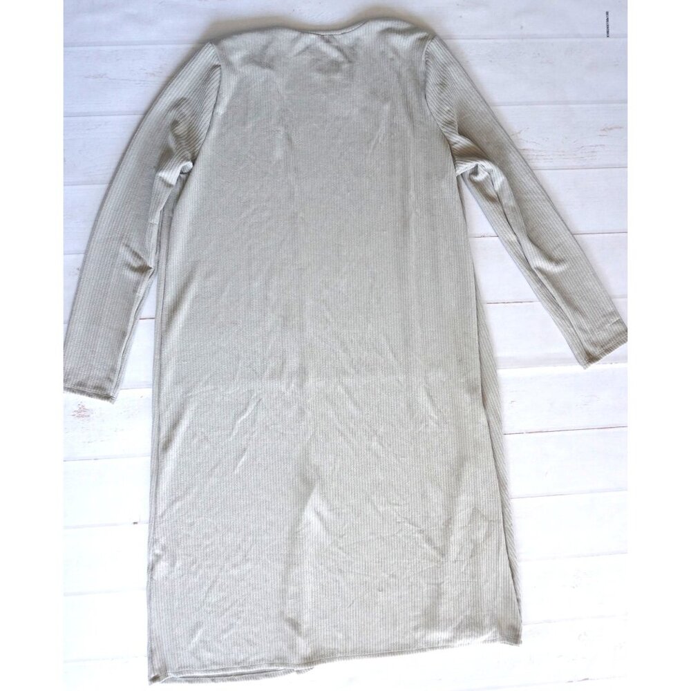 Fashion Nova Women Gray Open-Front Cardigan – Size 3X (NWT) - Picture 2 of 9